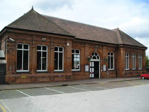 Photo 6x4 railway - railway, station
