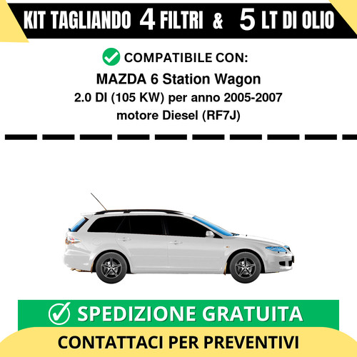Tagliando per mazda station - mazda,