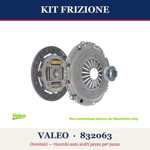 Kit frizione valeo 832063 - kit,