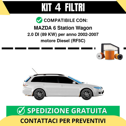 Kit filtri tagliando per - filtri,