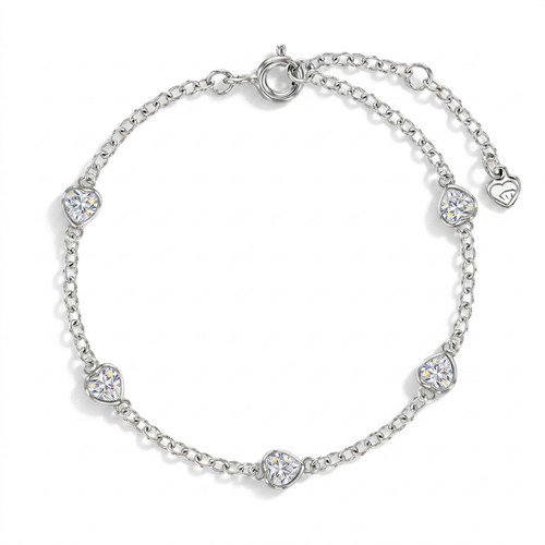 Bracciale zirconi - bracciale,