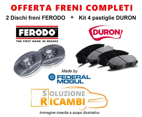 Kit dischi pastiglie freni - pastiglie,