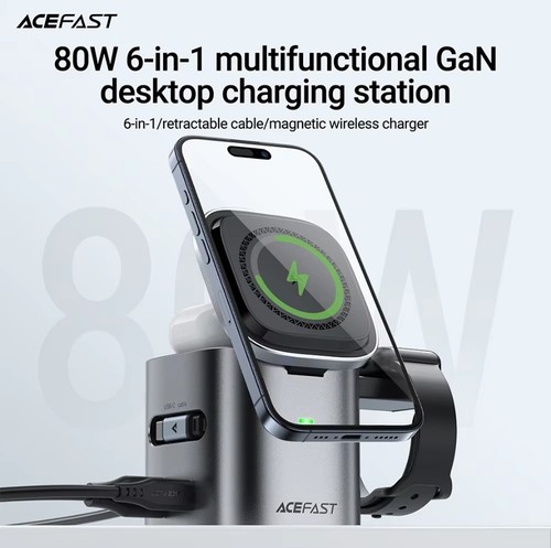 Acefast 80w pieghevole - 80w,