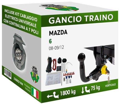 Gancio verticale estraibile - gancio,