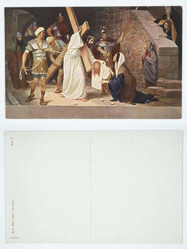 Cartolina via crucis - cartolina,