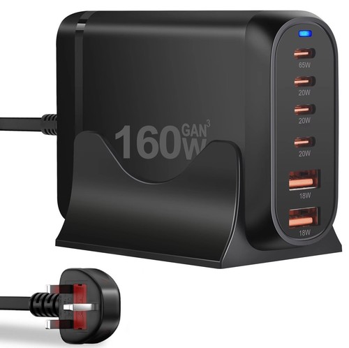 Stazione ricarica usb 6 - usb-c,