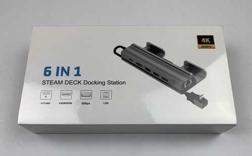 Docking station 6in1 steam - docking,