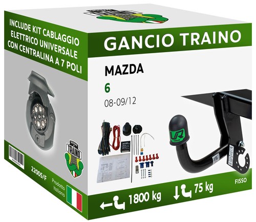 Gancio fisso mazda station - gancio,