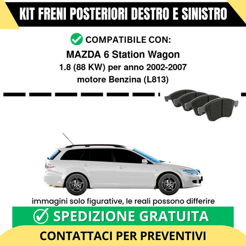 Pastiglie freno posteriori - freno,