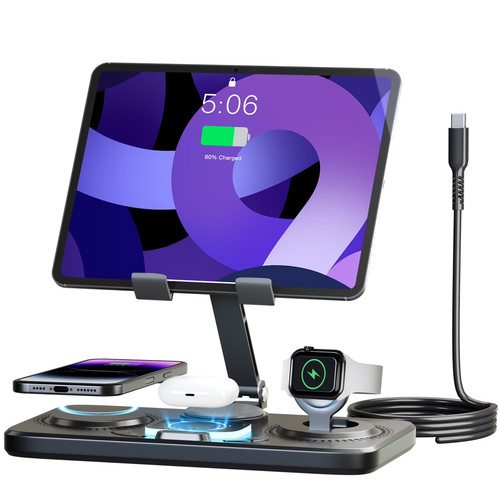 Caricabatteria wireless 6in1 - wireless,
